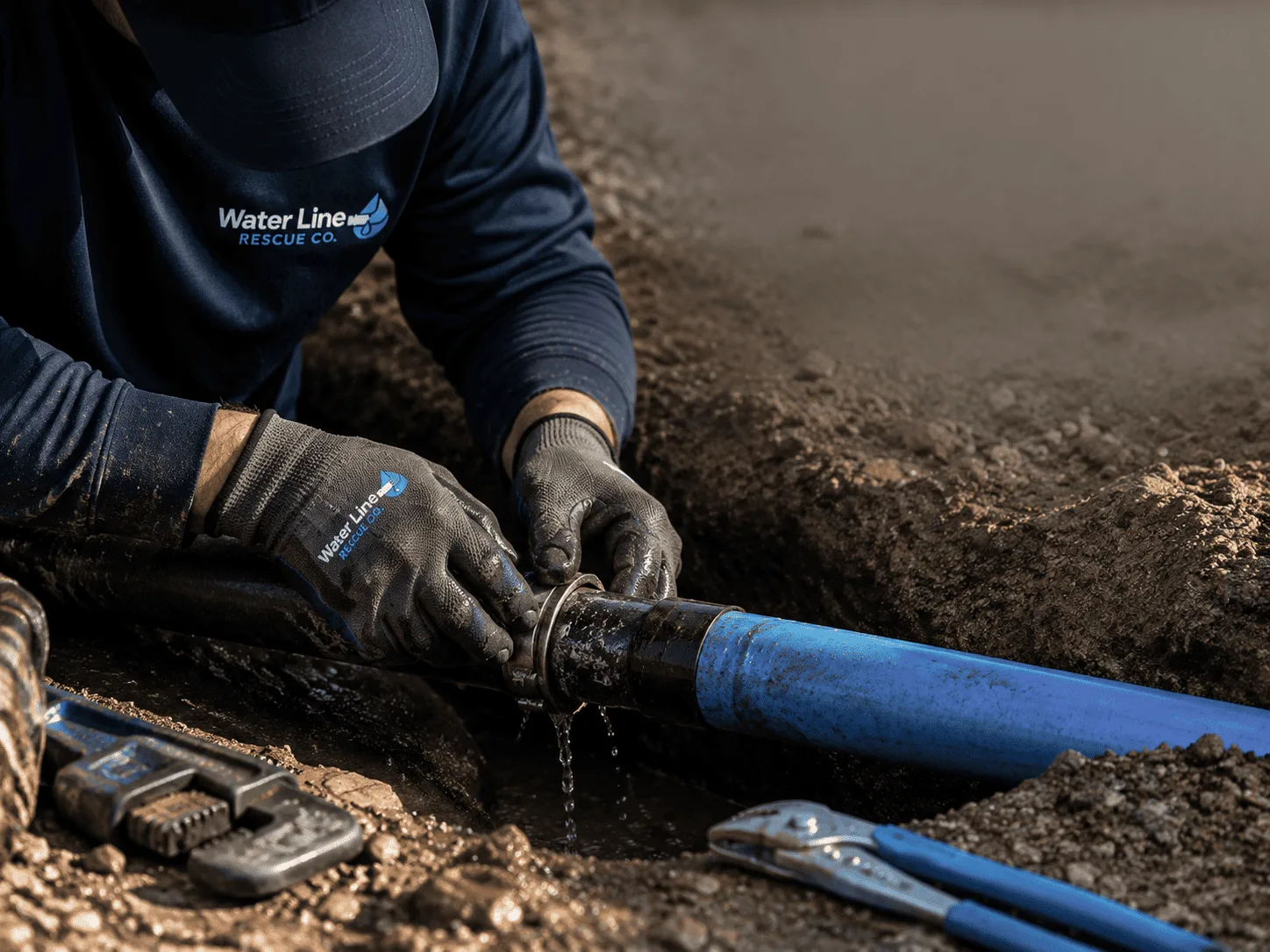 Why choose Water Line Repair in Commerce, OK